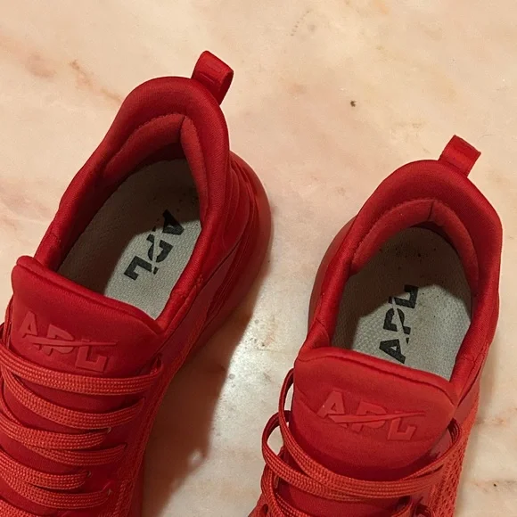 APL Vibrant Red Sneakers - Picture 7 of 7